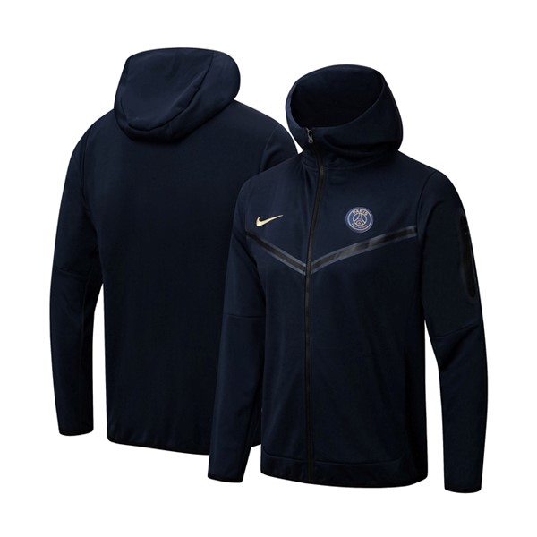 Chaqueta Con Capucha PSG 2024 2025 Azul